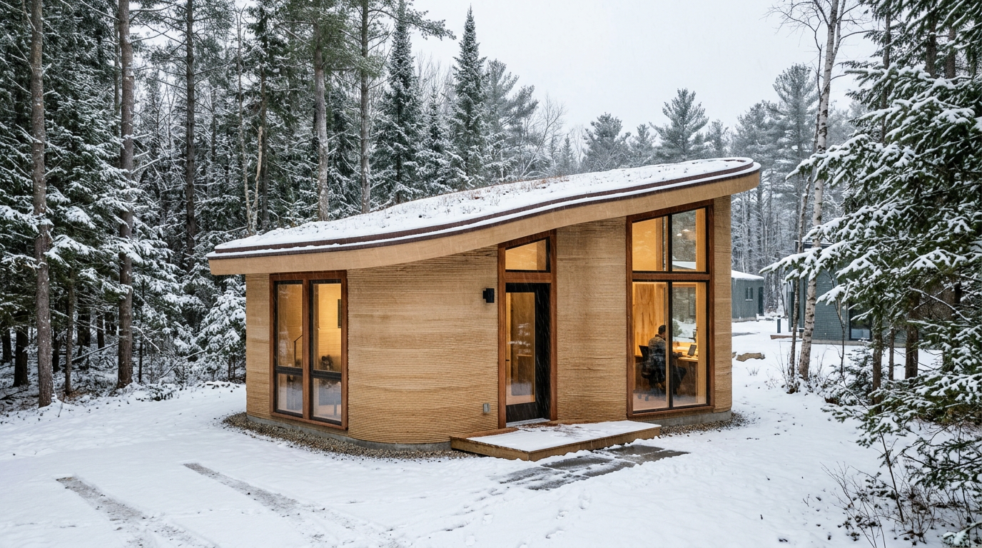 BioHome3D: A Fully Bio-Based Printed House from the University of Maine