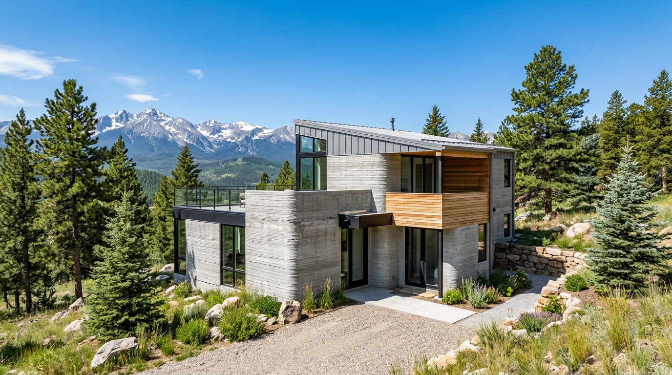 VeroTouch: Two-Story Printed Homes in the Colorado Rockies